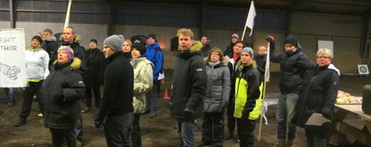 Samling konferensgäster