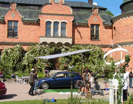 Filminspelning framför slottet kan ordnas på Rockelstad