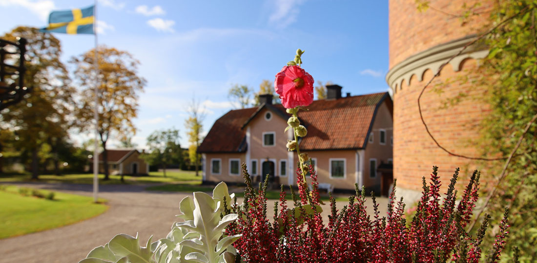 Gästrumsflygeln på Rockelstad Slott